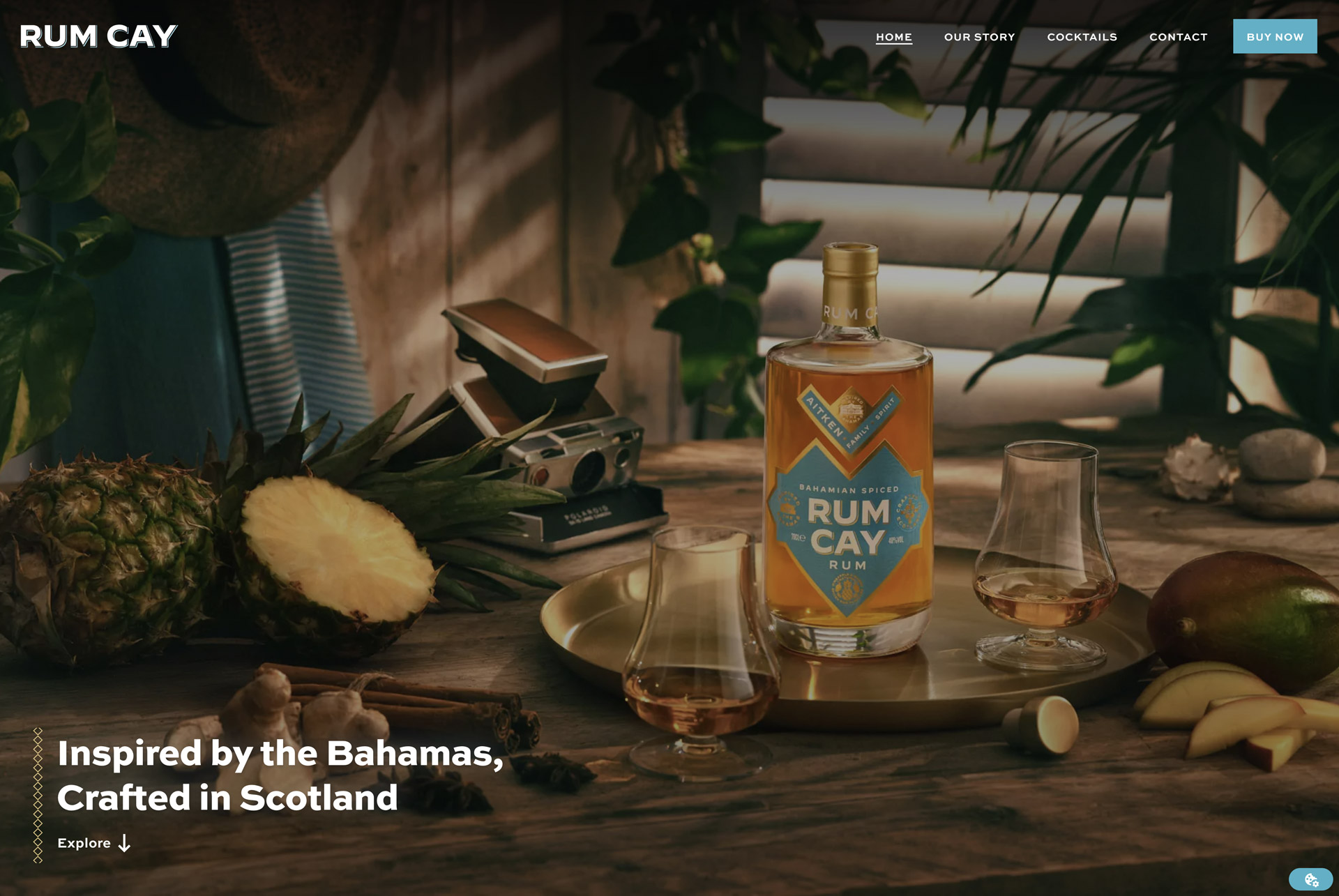 Rum Cay Rum homepage